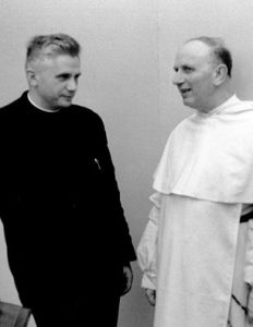 I periti conciliari Ratzinger e Congar.