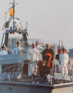 Visita pastorale di Giovanni Paolo II a Genova nel 1985.