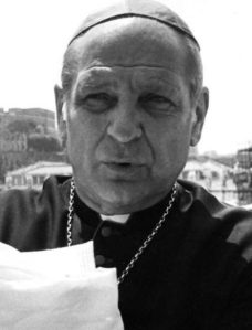 Paul Marcinkus, presidente dello IOR dal 1971 al 1989. Rimase invischiato nel crack Banco Ambrosiano. Si 