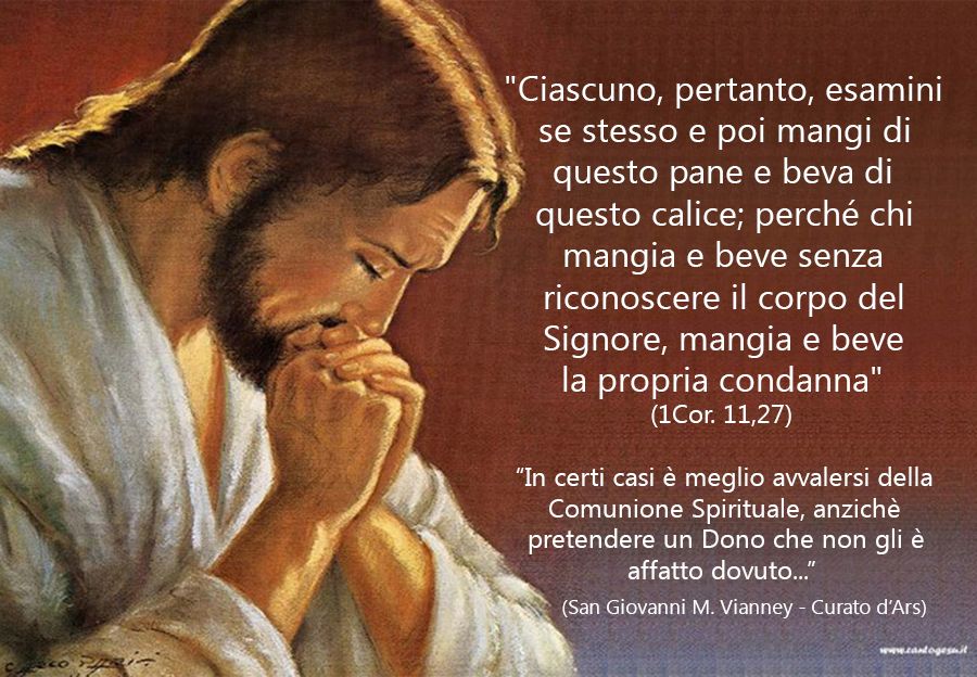 La Comunione Spirituale, usi e abusi