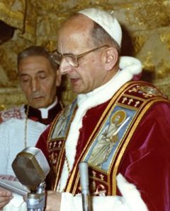 Padre Calmel morì sotto il pontificato di Paolo VI.
