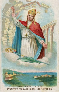 Sant'Emidio Protettore nei terremoti