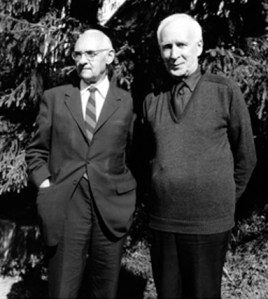 Hans Urs von Balthasar e Henri de Lubac.