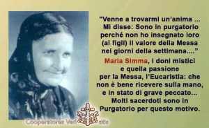 Storia edificante su Maria Simma e il Purgatorio