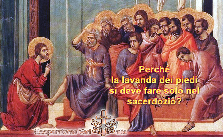 La vera lavanda dei piedi insegnata dai Vangeli