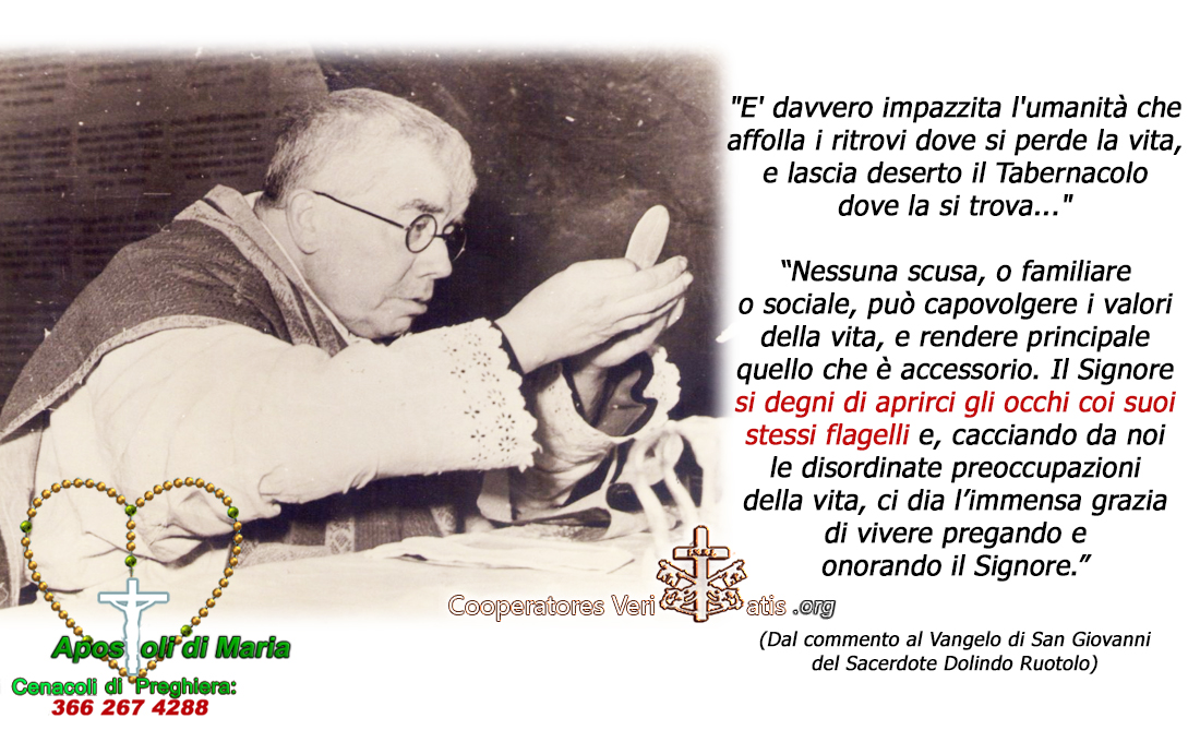 Preghiera Di Don Dolindo Ruotolo Don Dolindo Ruotolo, fedele obbedienza del Sacerdote a Cristo nella Chiesa