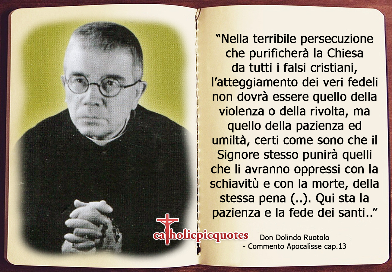 Don Dolindo: che cosa è il “marchio della bestia”?